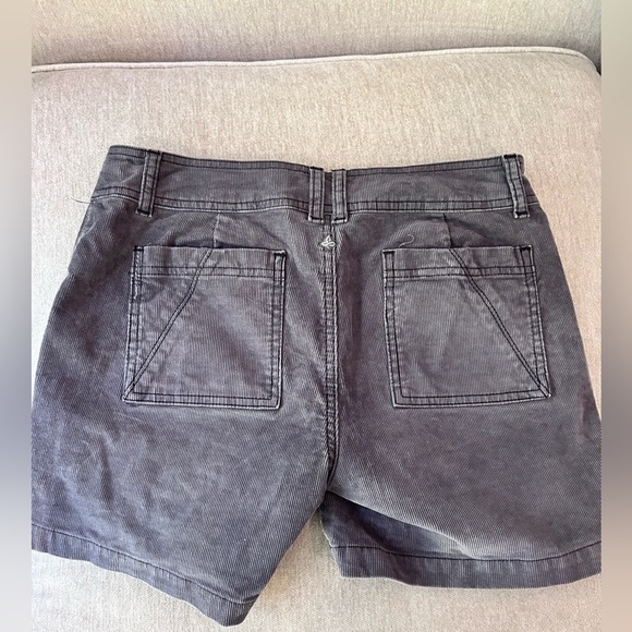 Prana Blue and Gray Corduroy short lot size 8 - Picture 3 of 5